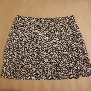 Floral Mini Skirt